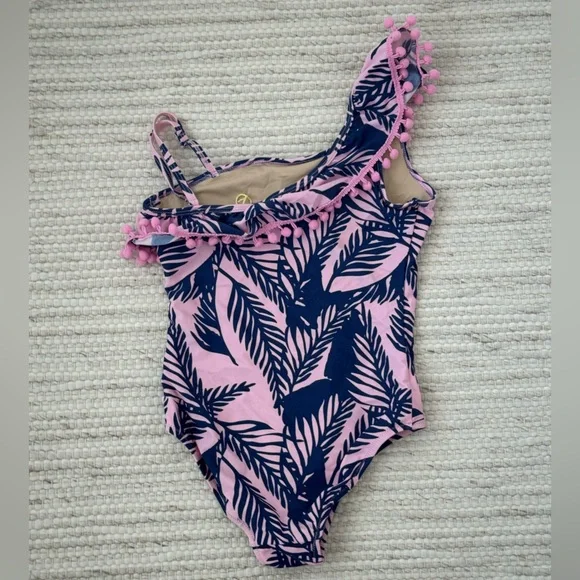 Shade Critters Girls Purple & Navy Swimsuit - Size 7 Years - Picture 2 of 3